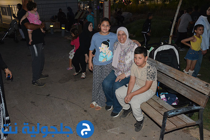 فعاليات باحضان الطبيعة في وادي قانا في جلجولية